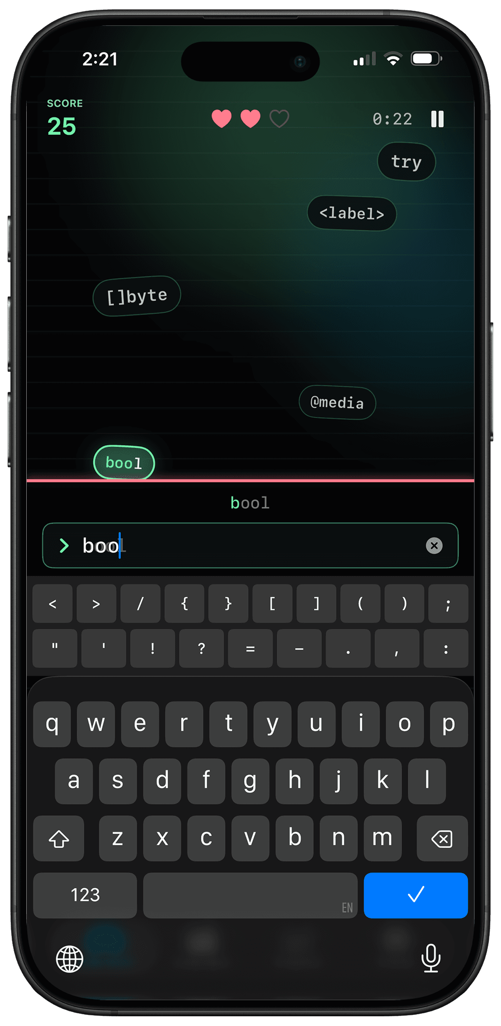 Type Code, Build Habits